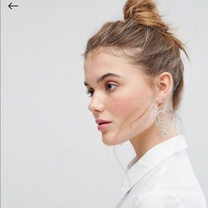 Weekday Puzzle Hoop Earrings